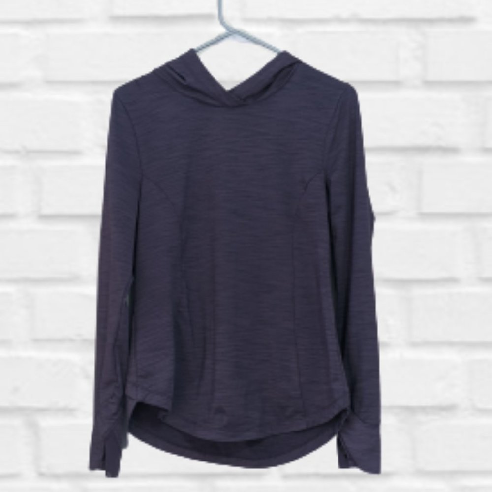 2/$25 Cute Purple Pullover Hoody Sweatshirt